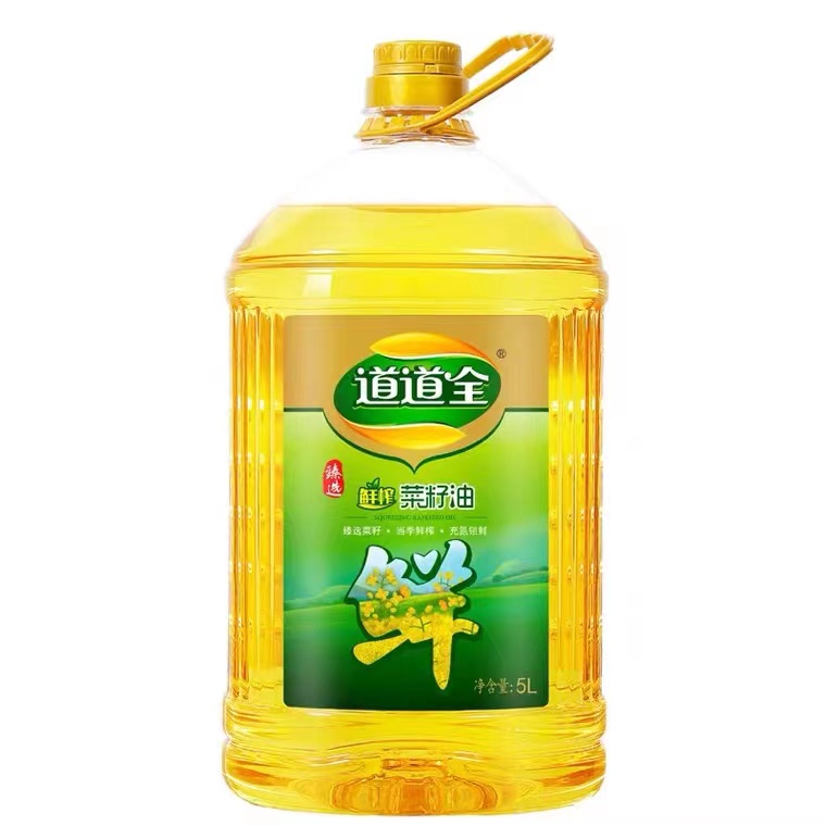 道道全 鲜榨菜籽油 5L