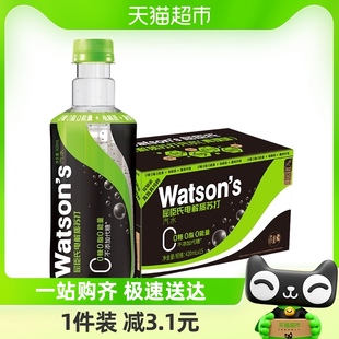 屈臣氏青提电解质水苏打水420ML*15瓶整箱0糖0脂0卡运动饮料无糖