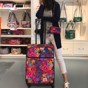 gucci鞋碼尺寸對照表 Vera bradley VB 旅行箱 兩個尺寸 22寸 27寸 gucci鞋子尺寸