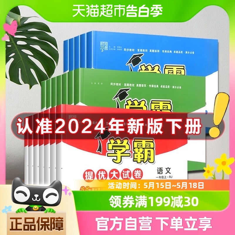 2024春新版下册经纶小学学霸提优