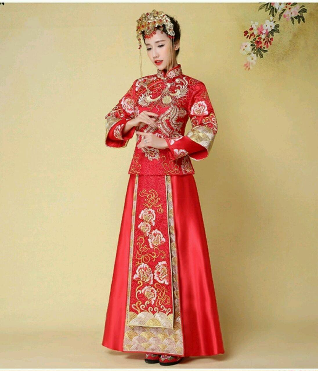 新娘龙凤褂裙褂嫁衣
