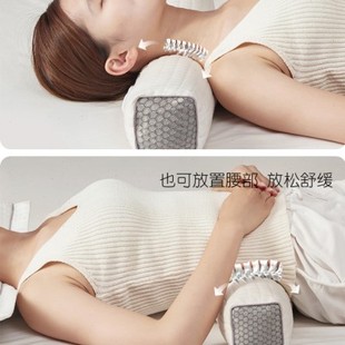 荞麦枕头牵引枕护颈椎助睡眠睡觉专用决明子硬整头枕芯一对装家用