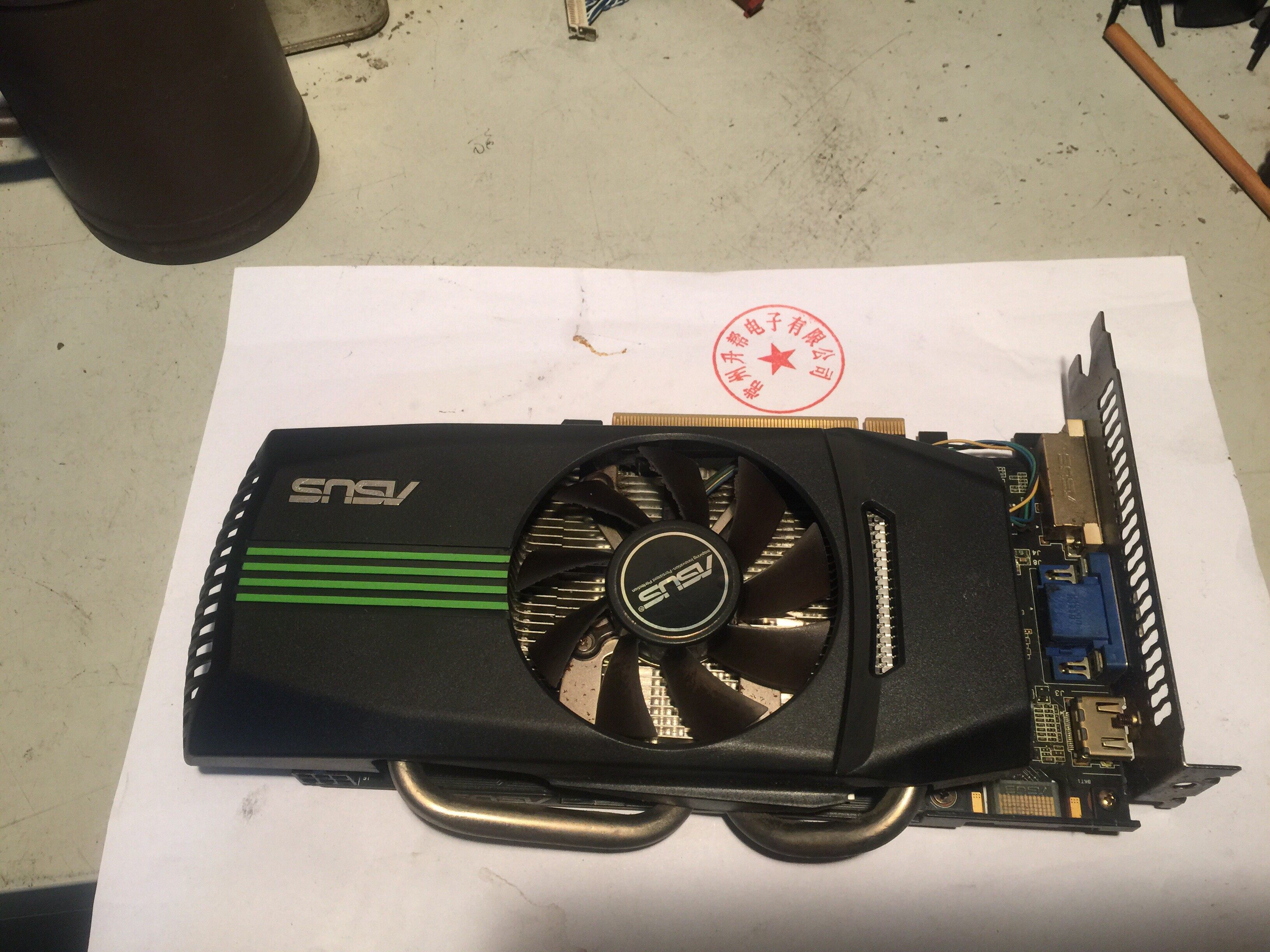 &yen 89 江苏 常州 华硕gts450 真实512m ddr5 游戏显卡 超gts250