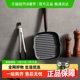 onlycook无涂层铸铁锅牛排锅煎牛排专用锅套装平底锅家用牛扒煎锅