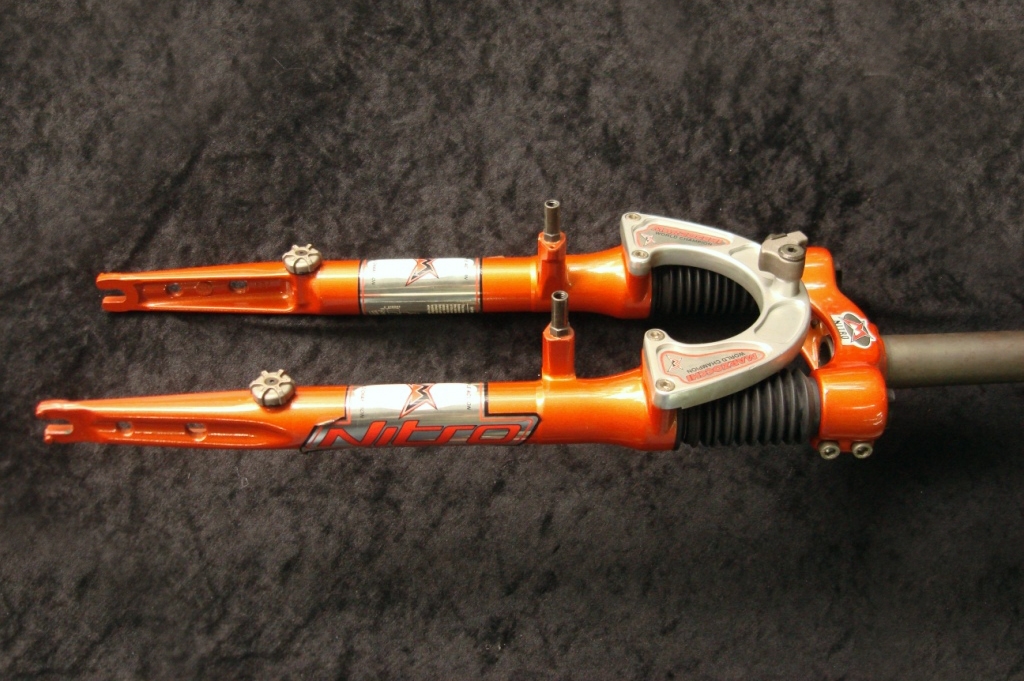Original quality Italy Retro MARZOCCHI NITRO classic Oil and Gas Shock absorption Mountain Forksin the Bike/Riding equipment/Parts and Accessories , Bicycle Parts/Fitting , Fork/Shock device category - from Buy2taobao.com to provide professional Taobao agent buy service