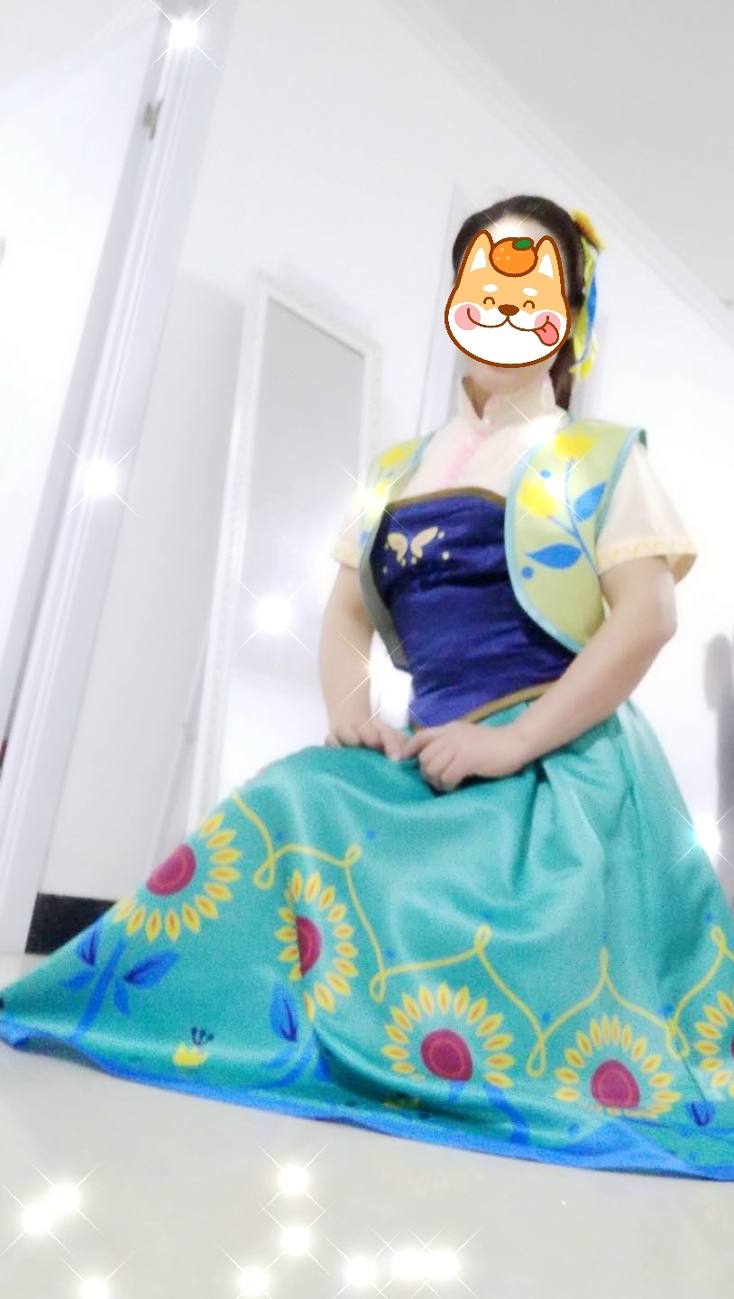 冰雪奇緣Frozen fever冰雪奇緣2安娜公主禮服裙cos服裝恭喜發財在類目 女裝/女士精品, 唐裝/民族服裝/舞臺服裝, 民族服裝/舞臺裝中 - 來自Buy2taobao.com提供專業的淘寶代購服務