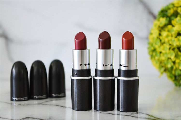 两支包邮 mac魅可mini迷你子弹头口红唇膏cili小辣椒中小样1.8g