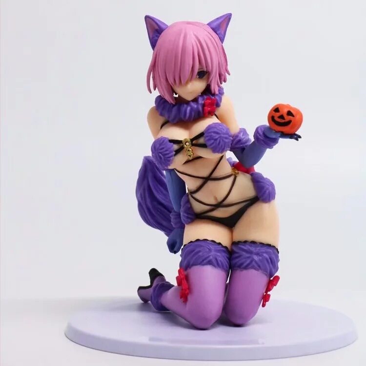 包邮 命运之夜 wf2017夏fgo 万圣节 玛修 马修 危险野兽装 手办