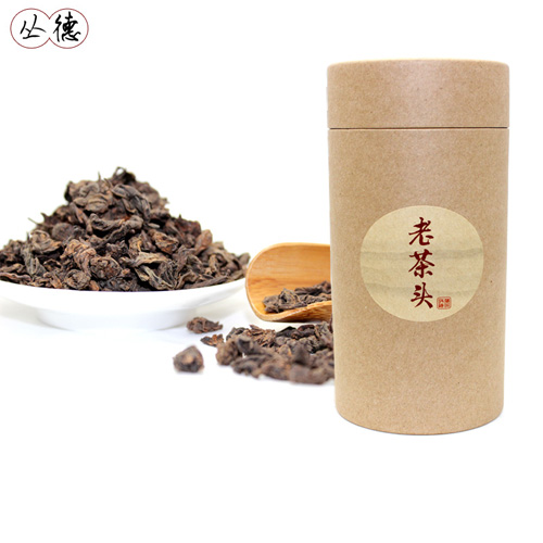 普洱茶 黑珍珠小茶头熟茶 200克一桶 干净醇香勐海味  丛德茶舍