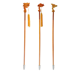 戏曲龙头拐鹿头拐老寿星佘太君龙头杖寿字辰字道具拐杖