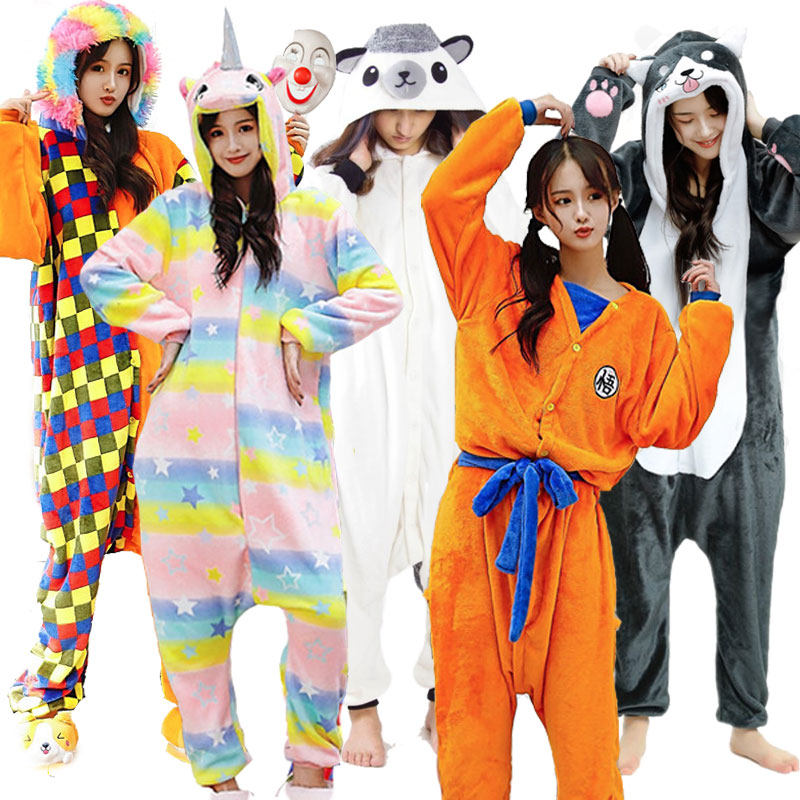 卡通动物连体睡衣人偶动漫小丑刺猬悟空天马表演成人派对演出服装