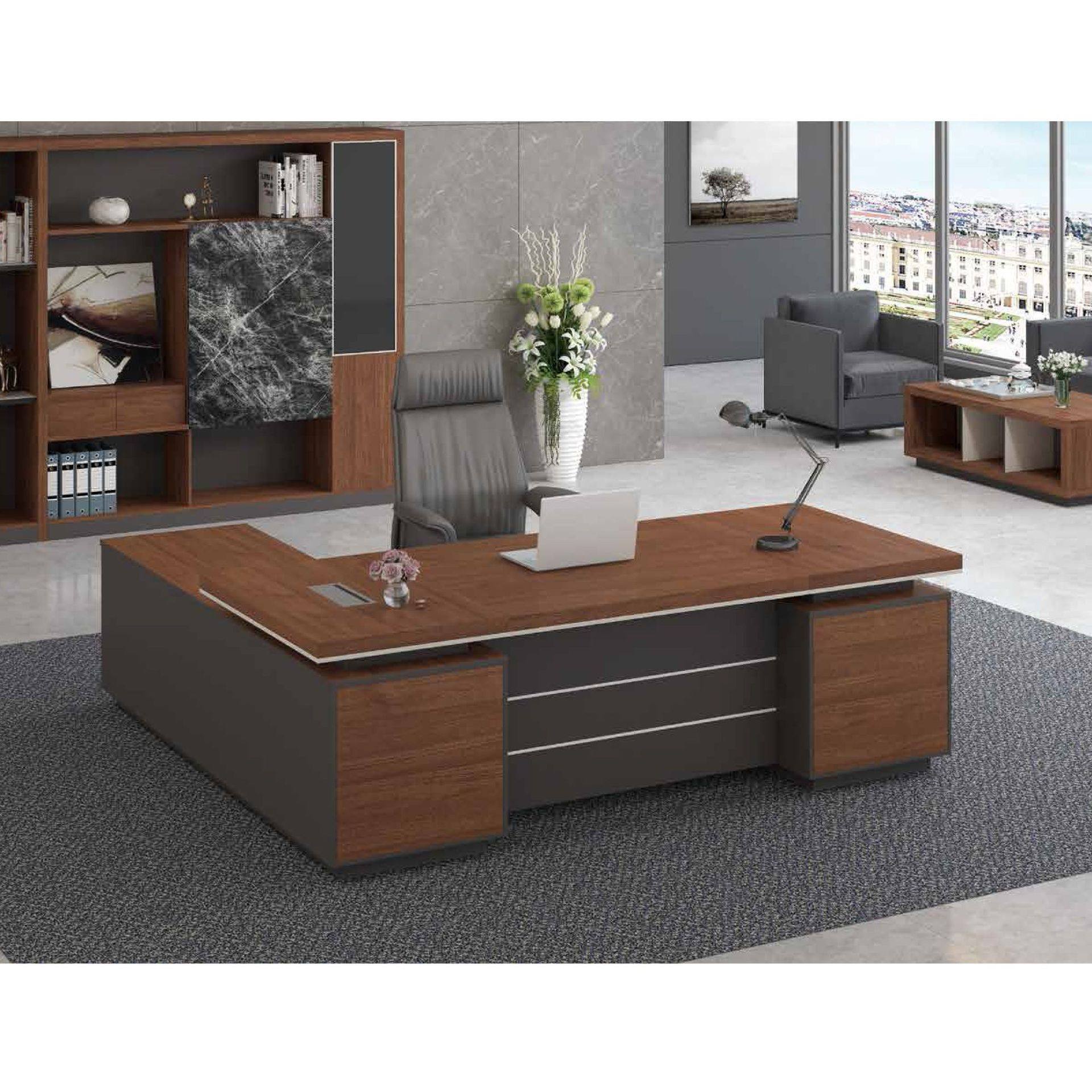 办公家具组合老板桌大额优惠券