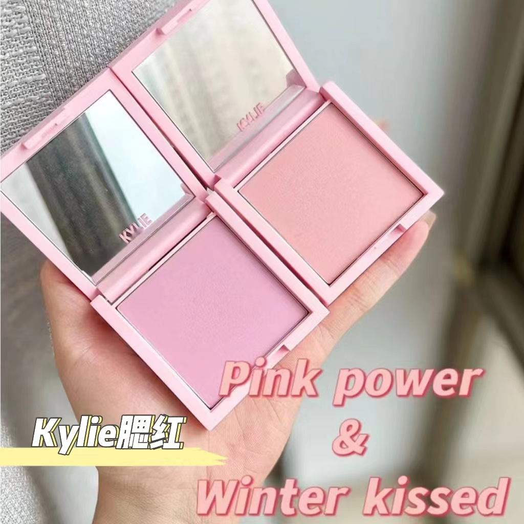 kylie腮红小样pinkpower334pinkdream337winterkissed336膨胀收缩