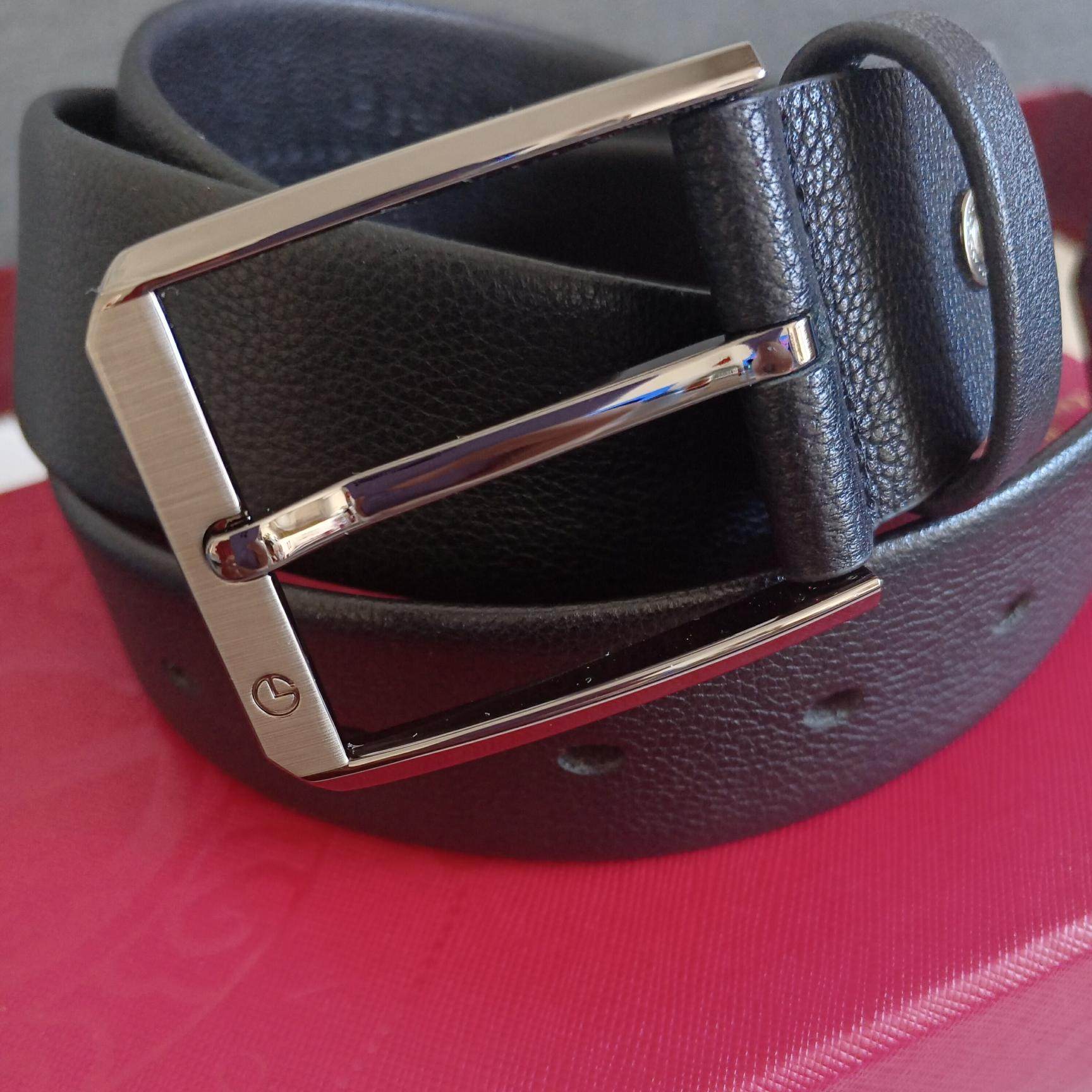 皮带男士真皮针扣纯牛皮高档奢侈品腰带