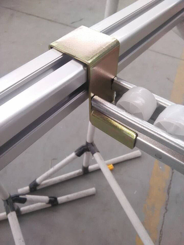 一折铝合金方管接头