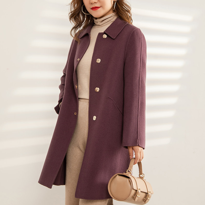 冬装女装外套呢子