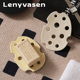 LENYVASEN 陶瓷创意沥水肥皂碟不积水香皂盒洗手间浴室收纳置物架