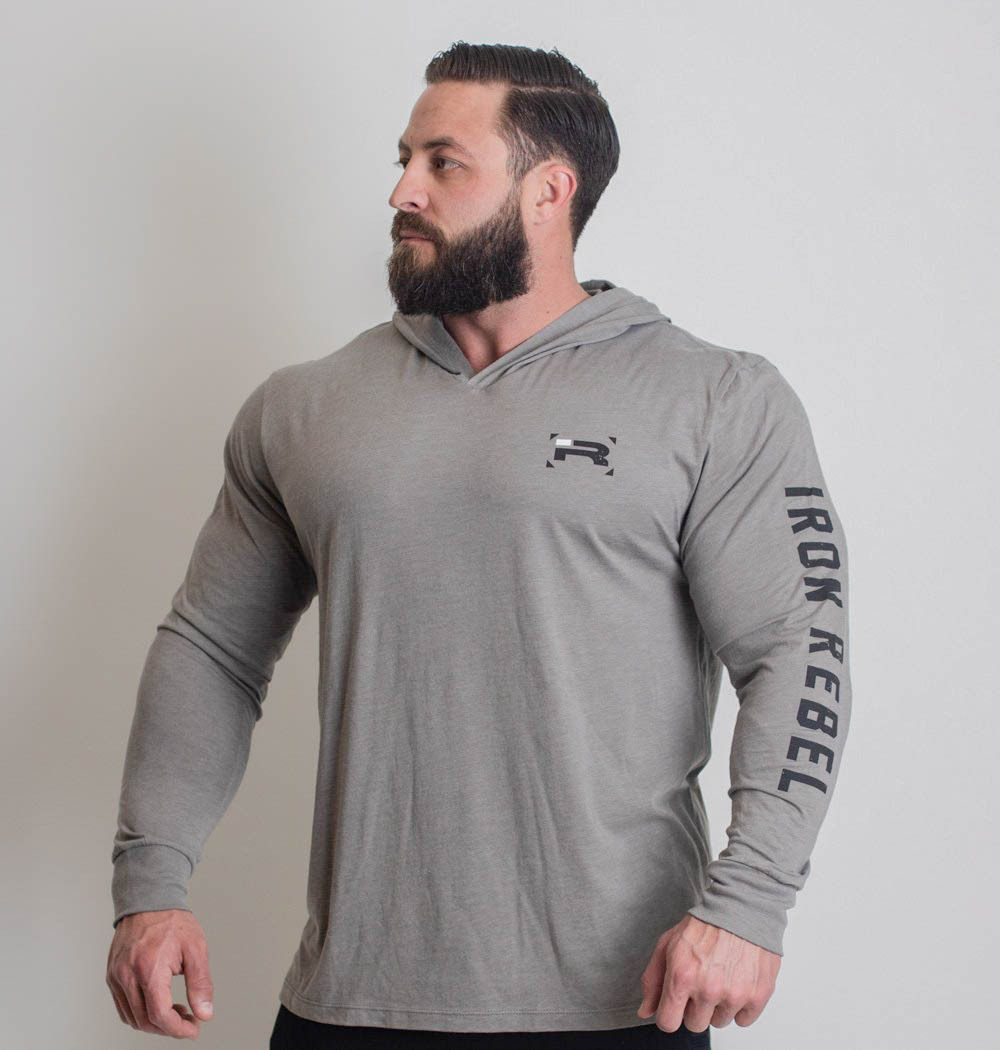 新款运动卫衣肌肉男兄弟gasp健身训练服魔兽连帽外套头衫秋冬季