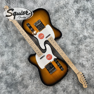 正品Fender SQ电吉他 Squier Affinity Tele入门电吉他 日落渐变