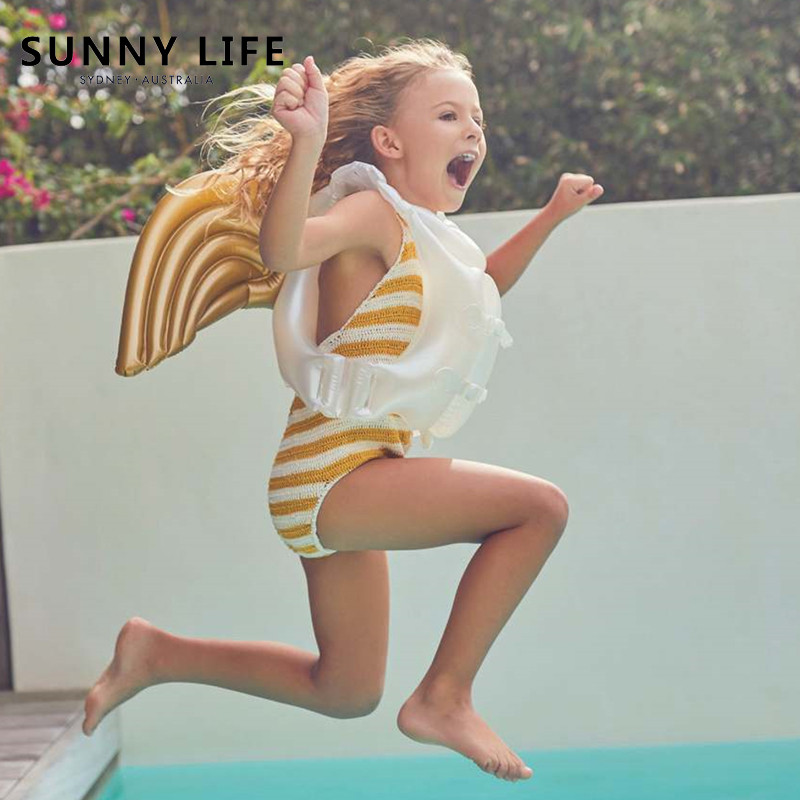sunnylife背式翅膀游泳圈 儿童救生衣浮力背心宝宝游泳装备泳圈|ruв категории игрушка/коляска/головоломка/блоки/модель, плавательный бассейн/детский игрушка, спасательный жилет - от Buy2taobao.com для оказания профессиональной услуги покупки агента Taobao