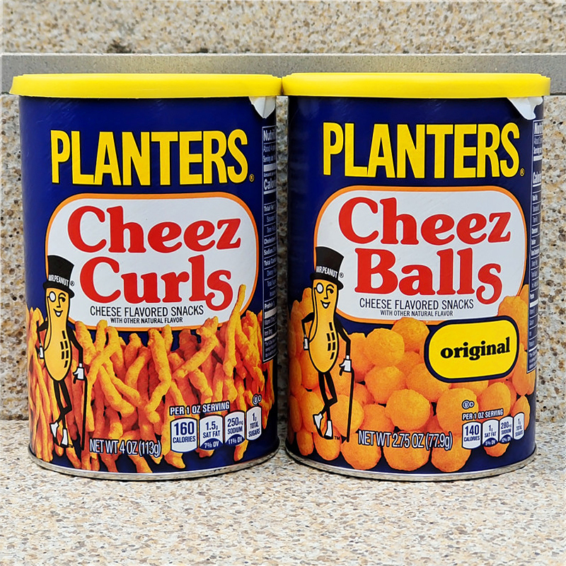 美国绅士奶酪味玉米卷条膨化食品芝士球小吃PLANTERS CHEEZ BALLS