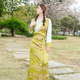 藏装新款藏族博拉裙女西藏服民族风藏式旅拍藏族服装夏季薄款