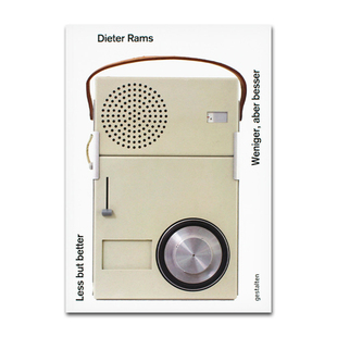 现货包邮 英文原版 Dieter Rams. Less But Better 少即是好 迪特·拉姆斯Dieter Rams 产品设计作品