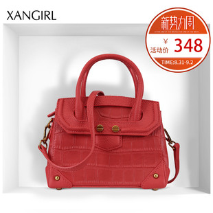 ysl牛皮手提包有多重 XANGIRL2020年新款歐美純色牛皮手提包牛皮凱莉包手提包女包 ysl手提包
