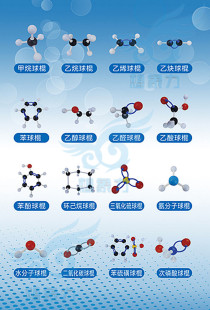 初高中有机无机化学分子结构模型球棍比例模型学生用实验器材