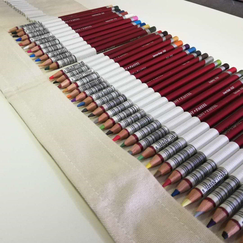 英国derwent得韵pastelpencils色粉彩铅粉彩铅笔72色36色铁盒