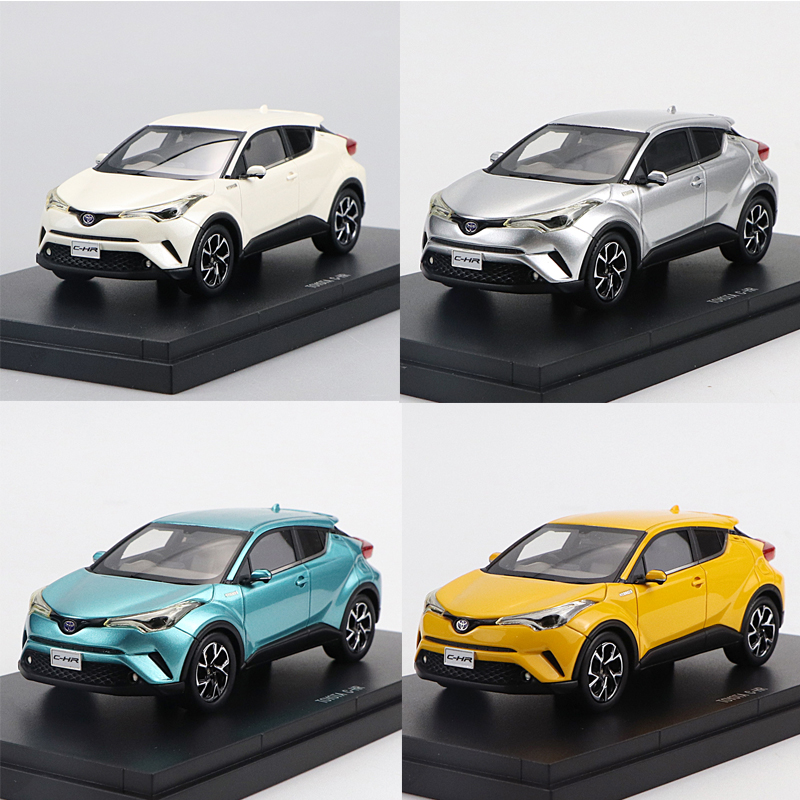 丰田2022款chr,2022款丰田chr图片 ebbro143toyotachr丰田suv树脂仿真汽车模型静态收藏非奕泽
