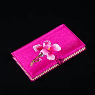 gucci狐狸刺繡卡包 蘇州刺繡卡包卡片包女士多卡位復古 蘇繡小錢包中國風特色禮品 卡包