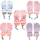 新款儿童滑雪手套 韩国进口winghouse防水防雪滑雪手套加绒手套女