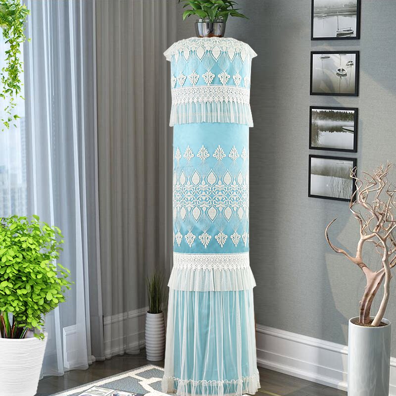 一朵家居旗舰店的优惠券大全—韩式蕾丝圆柱形空调罩海信苹果ii 科龙v