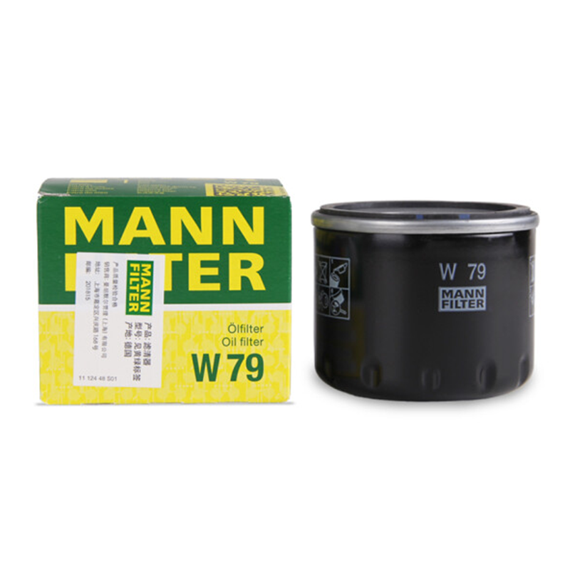 曼牌机油滤清器W79 W79/3奔驰SMART精灵1.0维特拉指南者自由侠1.3