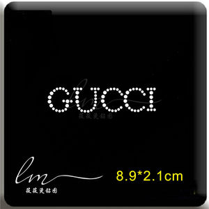 字母烫钻图案贴 服装辅料配件diy水钻羊毛衫打底裤袜子手套装饰贴