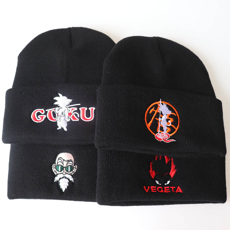 Dragon Ball Beanie Hat 2020 new pattern comic Dragon Ball GOKU name of a fictitious monkey with supernatural powers Embroidery Knitted hatin the Accessories/Leather belt/Hat/Muffler , Hat category - from Buy2taobao.com to provide professional Taobao agent buy service
