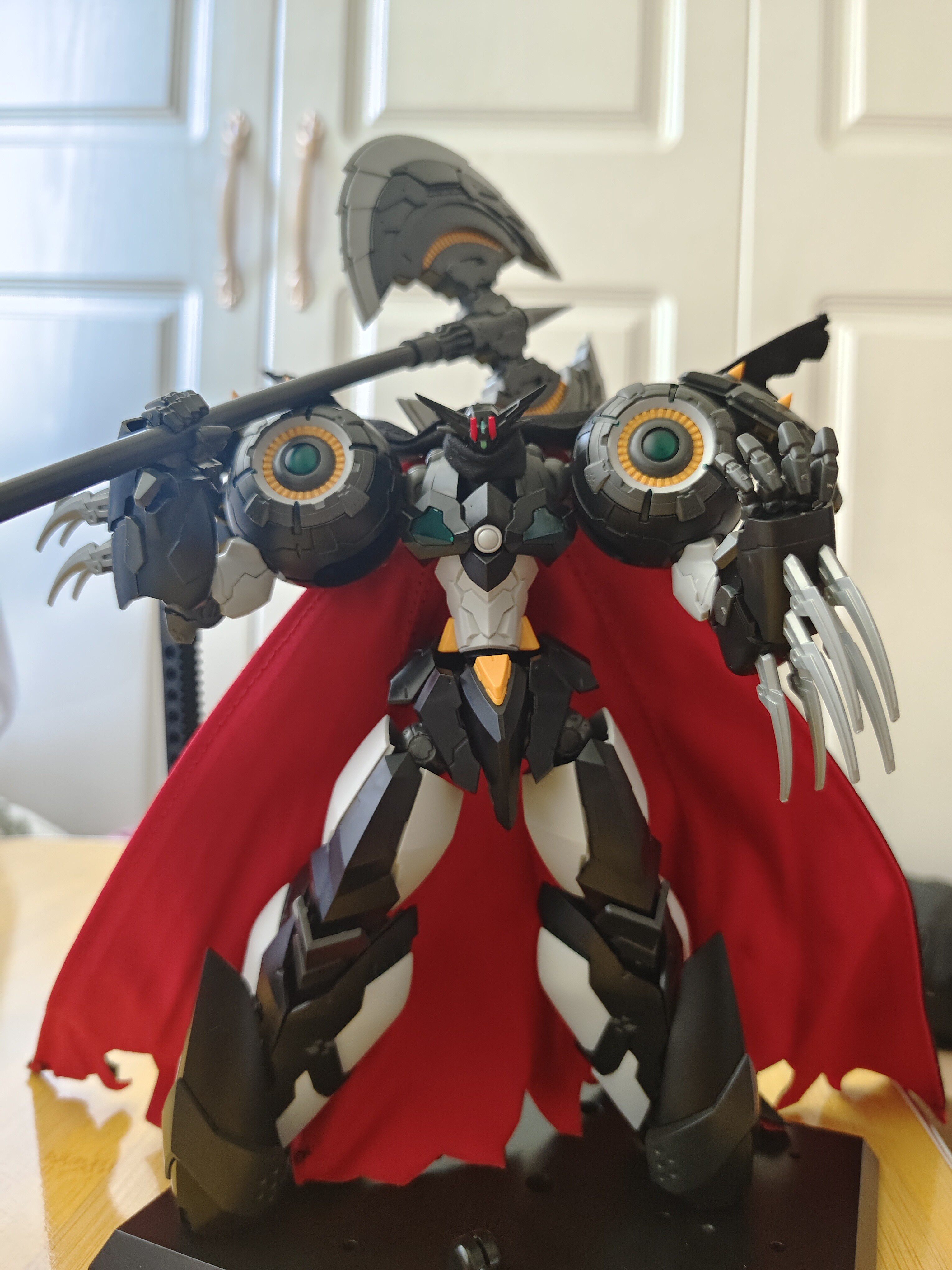 特价 模匠魂 mjh 红黑盖塔 铁盖塔1号 带披风 翅膀 地台 拼装模型