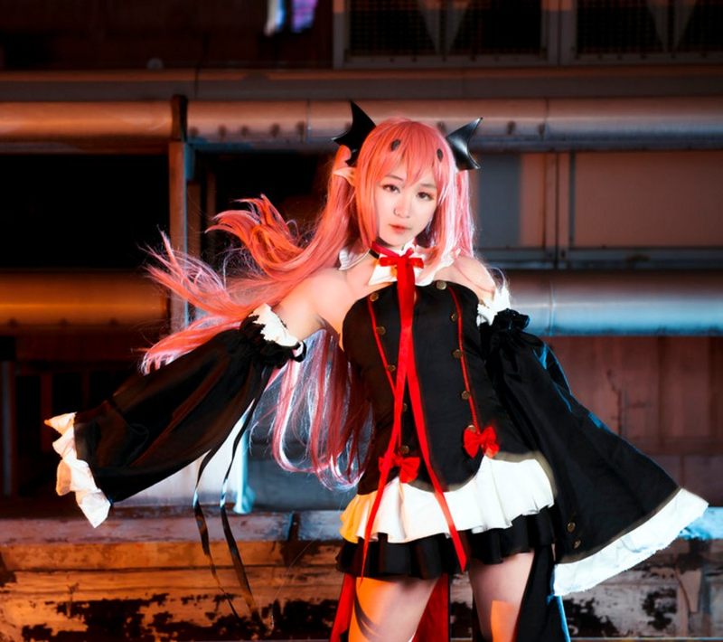 终结的炽天使 克鲁鲁cos服装吸血鬼cosplay服装采佩西哥特女王装-标题