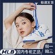 MLB男鞋女鞋春季新款大标印花厚底高帮板鞋休闲鞋小白鞋3ASXCB12N