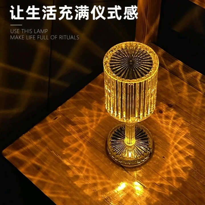 ins风情调网红少女心浪漫氛围台灯usb水晶卧室床头充电小夜灯睡眠在类目 家装主材, 灯具灯饰, 小夜灯中 - 来自Buy2taobao.com提供专业的淘宝代购服务