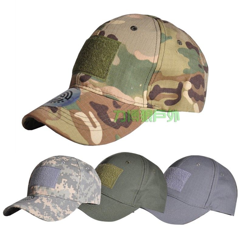 户外军迷运动潮帽野户外火凤凰同款暗夜cp迷彩棒球小兵帽魔术贴帽