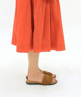 聖羅蘭日本專櫃在哪 石川傢 日系2020夏季新款一字復古羅馬流蘇日本女鞋拖鞋女涼拖 聖羅蘭