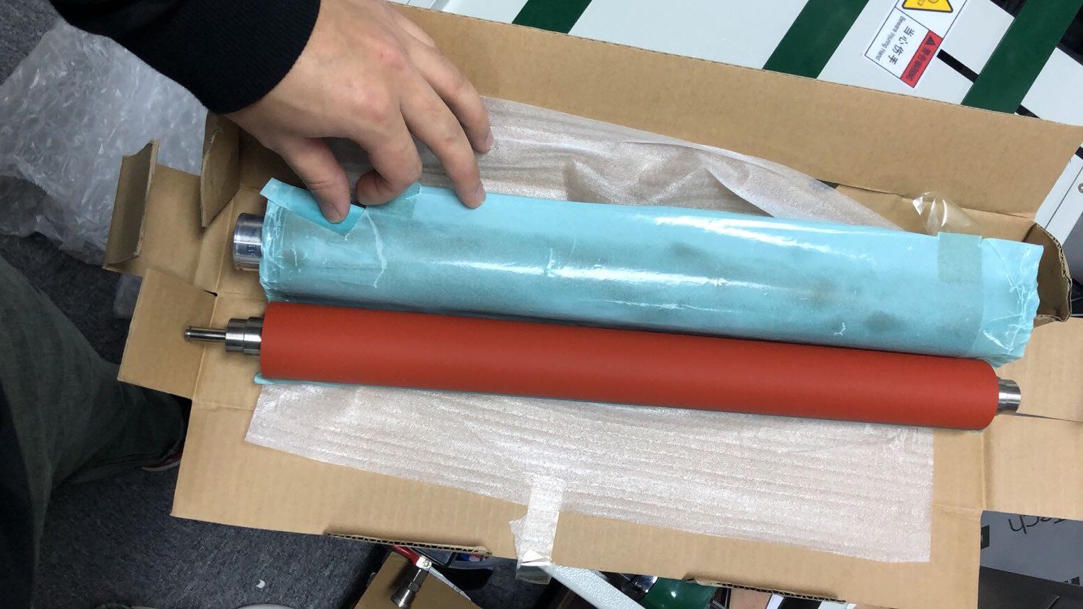 原装全新柯美7000 6000 6501 6500 5500 5501定影中辊定影带软辊