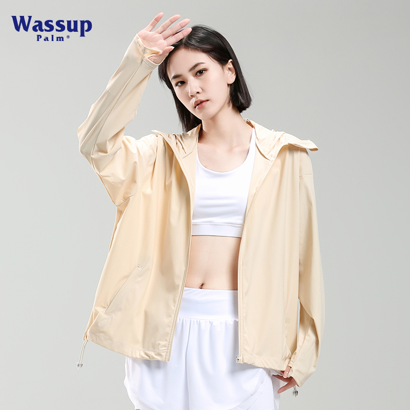 WASSUP防晒衣女款高档薄款透气防紫外线夏季冰丝凉感外套皮肤衣