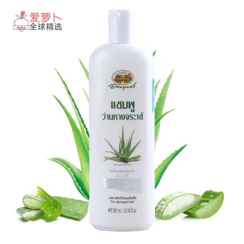 泰國ABHAIBHUBEJHR蘆荟洗發水Aloe Shampoo酸性PH5-6順滑易于打理在類目 洗護清潔劑/衛生巾/紙/香薰, 洗髮沐浴/個人清潔, 頭髮清潔/護理/造型, 洗髮水中 - 來自Buy2taobao.com提供專業的淘寶代購服務