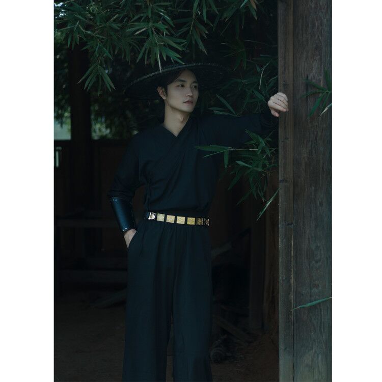 Wang Mini Ancient Hanfu Accessories daily Versatile Twill cortex Metal belt Men and women the same paragraph Adjustablein the Accessories/Leather belt/Hat/Muffler , Belt/Leather belt/Yaolian category - from Buy2taobao.com to provide professional Taobao agent buy service