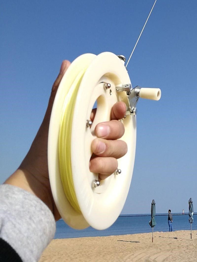 凤筝线轮收线盘圈线器风筝手轮轴承轮耐摔成人风筝放飞线轮