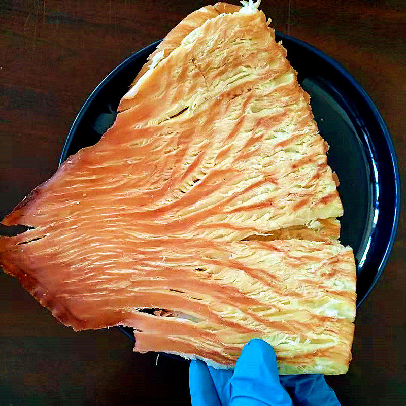 碳烤手撕风琴鱿鱼尾片开袋即食散装大包装500g鱿鱼丝条原味好零食