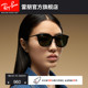 RayBan雷朋太阳镜黑超方形大框男女款眼镜有鼻托偏光墨镜0RB4333D